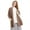A-Light Tan, variant on Hanerdun Women Shawl Wraps Pashmina Warm Scarf with Pockets Adult Winter Soft Solid Open Front Scarves