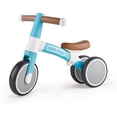 thumbnail image 3 of Hape First Time Balance Tricycle Vespa Blue, Ages 18 Months and Up, 3 of 5