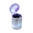 thumbnail image 2 of Scienceny Cenicero de cilindro Interior portátil, cenicero de plástico con luz LED, portavasos extraíble automático, estilo de coche, camión RV Automoción decorativa y accesorios Scienceny VI015260-00B, 2 of 6