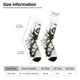 thumbnail image 2 of Balery Black And White Rose Calcetas Largas con Estampado para Hombre y Mujer – Suaves y Transpirables, Talla Única (US 5-11), 2 of 6