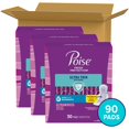 thumbnail image 2 of Almohadillas Poise Ultra Thin para incontinencia y posparto, 90 unidades, 2 of 7