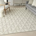 thumbnail image 4 of Nourison Aloha Indoor/Outdoor Ivory/Grey 6' x 9' Area Rug, (6x9), 4 of 10