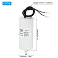 thumbnail image 2 of CBB60 60uf Running Capacitor,2Pcs AC 450V U Terminal Wires 50/60Hz with M8 Screw for Washing Machine, 2 of 5