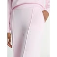 thumbnail image 4 of Scoop Women’s and Women’s Plus Ultimate Scubaknit Seamed Sweatpants, Sizes XS-4X, 4 of 4