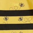 thumbnail image 5 of CAICJ98 Fall Winter Newborn Clothes Infant Baby Girl Bee Romper Long Sleeve Knit Jumpsuit with Hat Baby Coming Home Spring Outfit (Yellow,0-3 Months), 5 of 7