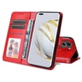 thumbnail image 2 of Funda tipo cartera GANGXUN para Huawei Nova 10 , diseño girasol, cuero PU, soporte, cierre magnético, tarjetero, 2 of 5