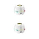 thumbnail image 4 of Monstrate Altavoz Tarjeta TF Radio 5.0 Compatible con Bluetooth Inalámbrico 800mAh RGB Mini Caja de sonido Interior Casa Oficina Reproductor de blanco 2Conjunto, 4 of 6