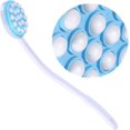 thumbnail image 1 of Lotion Applicator For Back, Long Handled Easy Reach Back Scrubber Massager Body Brush For Sunscreen, 1 of 5