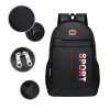 thumbnail image 1 of Mochila para estudiantes - Mochila para computadora portátil - Mochila multifuncional para hombre - Mochila de negocios - Mochila de viaje - Mochila para actividades al aire libre, 1 of 7