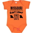 thumbnail image 3 of Inktastic Missouri Awesome Since 1821 Boys or Girls Baby Bodysuit, 3 of 5