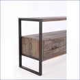 thumbnail image 5 of TV Furniture 60 Inch Farmhouse Reclaimed Wood Media Console with 3 Drawers, Open Shelf | Antique Finish | TV Size Ranges, 5 of 8