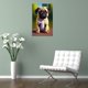 thumbnail image 5 of Pug Cuadro decorativo colgante - Arte de pared - Póster enmarcado - Decoración de pared - Regalos para familia, amigos y aficionados 20*30 cm, 5 of 6