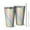 Colorful Checkerboard Pattern, variant on 16oz Tumblers Black White Checkerboard Checkered Pattern Stainless Steel Vacuum Insulated Double Wall Travel Tumbler Cups Mug with Lid and Straw,Cleaning Brush for Coffee,Tea