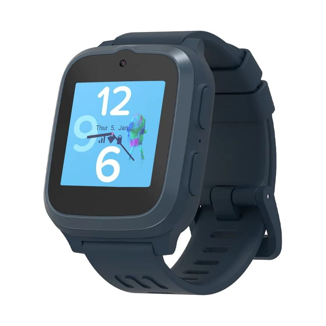 Free Shipping myFirst Fone S3 4G Kids Smart Watch Phone GPS Tracker HD Video Call Voice Messaging Heart Rate Silicon Strap Space Blue Walmart