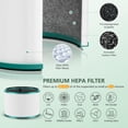thumbnail image 4 of 2 Pack HP01 HP02 HEPA Filter Replacement Compatible with Dyson HP01 HP02 DP01 DP02 Desk Purifiers, Replaces Part # 968125-03, Fit for Dyson Pure Hot, 4 of 5