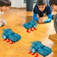thumbnail image 6 of Dinosaur Transforming Toy Car for Kids Ages 3+ - 2-in-1 Dino Race Car to Dinosaur Toy, Sturdy Plastic No Battery Holiday Gift for Boys & Girls (Birthday, Christmas, Stocking Stuffer), 6 of 8