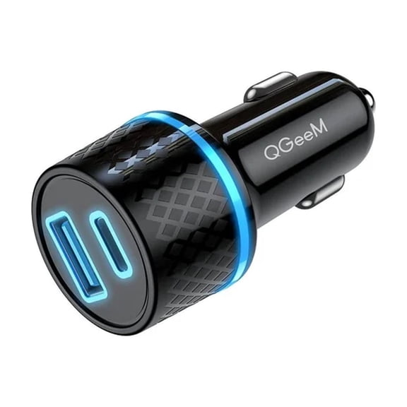 USB C Car Charger Adapter, 2Pack 91W Fast Charging Cigarette Lighter Charger with PD3.0, USB Type-C Phone Charger Compatible for iPhone 15 14 13 Pro MAX,iPad Pro,Galaxy S24 S23 S22 and More.