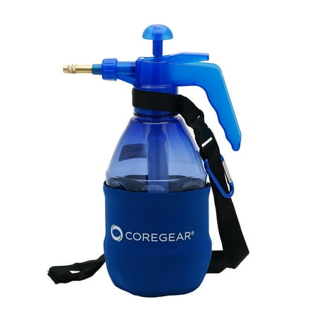 COREGEAR ULTRA COOL USA Misters 1.5 Liter Personal Water Mister Pump Spray Bottle With Insulated Neoprene Cool (Best 1.5 Liter Red Wine)