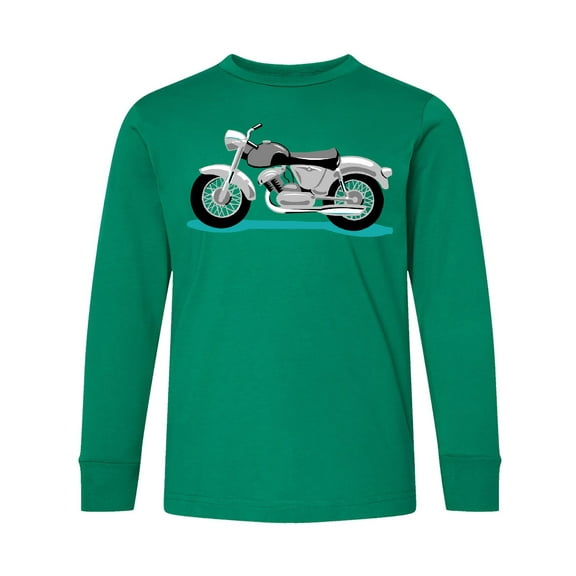 Inktastic Motorcycle Long Sleeve Youth T-Shirt