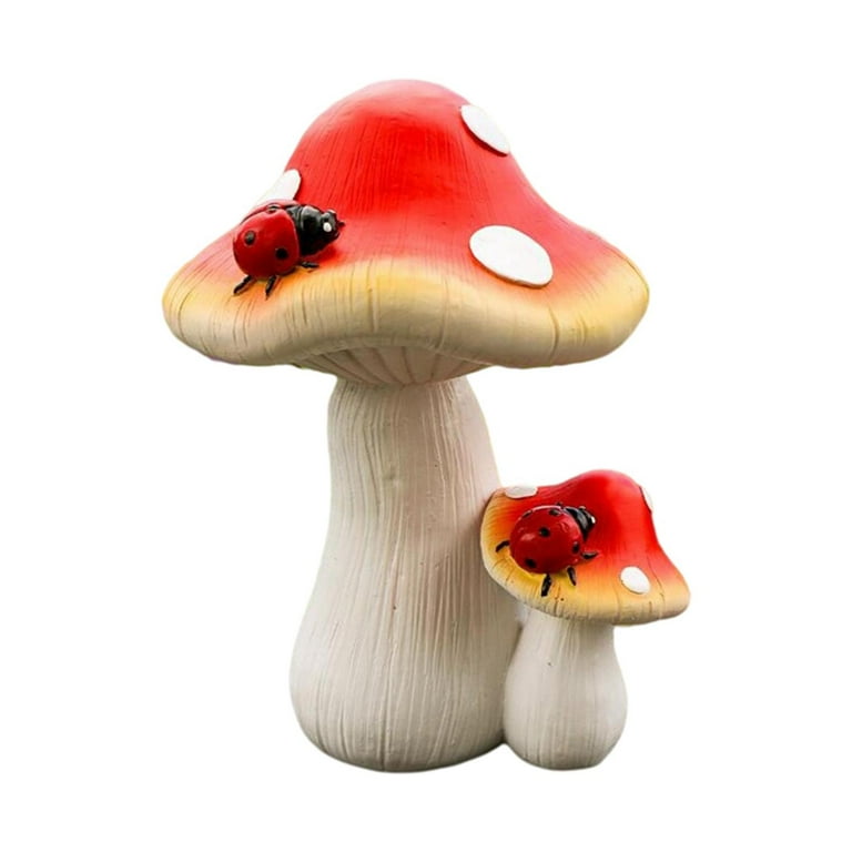 Toadstool Ornament | Garden Ornaments, Toadstool, Ornaments