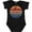 AB-Black, variant on Lake of the Ozarks Distressed Retro Sunset Boys or Girls Baby Bodysuit