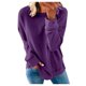 thumbnail image 2 of Puntoco moda mujer cuello redondo manga larga camiseta otoño estampado blusa suelta tops Puntoco Puntoco-4356, 2 of 5