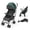 Green, variant on Ingenuity 3Dlite Jewel Convenience Stroller – Lightweight Folding Stroller with Car Seat Compatibility & Extra-Large Canopy