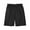 Black, variant on Ma Croix Kids Basketball Athletic Mesh Shorts