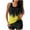 (Type 43)Yellow, variant on Otvok Women Two Piece Casual Swimsuits Conservative Print Strappy Back Set