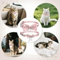 thumbnail image 6 of 2Pack Adorable Cat Collar with Bow, Cute Kitten Collars for Girl Cats Pink Cat Bows & Accessories Breakaway Safety Cat Bowtie Collar, 6 of 6