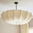 thumbnail image 5 of Arturesthome Nordic Medieval Fabric Pendant Lamp French Hotel Living Room Chandelier, 5 of 5