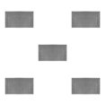 thumbnail image 2 of Cateissary Alfombrilla de baño de algodón Jacquard plana y densa para baño, alfombrilla de suelo de ducha lavable a máquina, gris Type2 NO2, 2 of 6