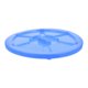 thumbnail image 1 of WRITWAA Para Bote De Basura Redonda Azul Material Hdpe Ideal Para Uso En Exteriores Y Almacenamiento, 1 of 7