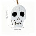 thumbnail image 6 of Halloween Hanging Lamp, Lighted Hangings Decorations for Home, Lamps Ornament for Halloween Decor Indoor & Outdoor, White, 6 of 6