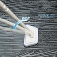 thumbnail image 5 of Foldable Long Handle Sponge Cleaning Brush | Adjustable Angle | No-Scratch Decontamination | Replaceable Head | Bathroom Kitchen Bathtub Tile Wall Sink | 2 Pack White, 5 of 8