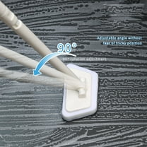 Cleaning Supplies under $5 kkbbma 2 Packs Shower Bathtub Tub Tile Scrubber Cleaning Brush, Non-Scratch Long Handled Scrub Brush for Cleaning Shower Bathroom Sinks Toilet Wall Floor