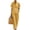 Gold, variant on Linen Sets for Women 2 Piece Summer Casual Short Sleeve V Neck Button down Shirts Matching Loose Wide Leg Pants, M