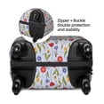 thumbnail image 4 of Balery Luggage Cover Tulips Flowers Print Suitcase Covers for Luggage Elastic Washable Suitcase Protector Fits 18-32 Inch Luggage-Medium, 4 of 9