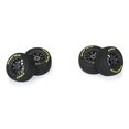 Grey Racing Pattern Pro-Line Racing Goodyear Eagle Dirt Tire F/R MTD Grey for Losi NASCAR ...