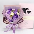 thumbnail image 4 of Regalo del día de la madre Regalo del día de San Valentín Ramo de rosas de jabón de simulación de clavel Caja de regalo 18, 4 of 6