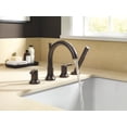thumbnail image 2 of Tina romana Faucet Delta T4759-BL con ducha de mano, color negro mate, 2 of 8