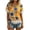 D-Orange#01, variant on JTZGDY Vintage Fringed Patchwork Shirts for Women Trendy Summer Short Sleeve Boho Floral Printed Crew Neck Graphic T-Shirts Lightweight Cozy Tassles Tunic Blouse Loose Fit Pullover Tops
