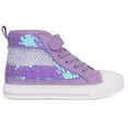 thumbnail image 6 of Cyiecw Kids Adorable Fashion High Top Casual Canvas Sneakers, 6 of 7