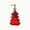 Red, variant on Virelaxpo 300ml Gold Stamped Christmas Tree Design Glass Soap Dispenser for Bathroom and Holiday Decor