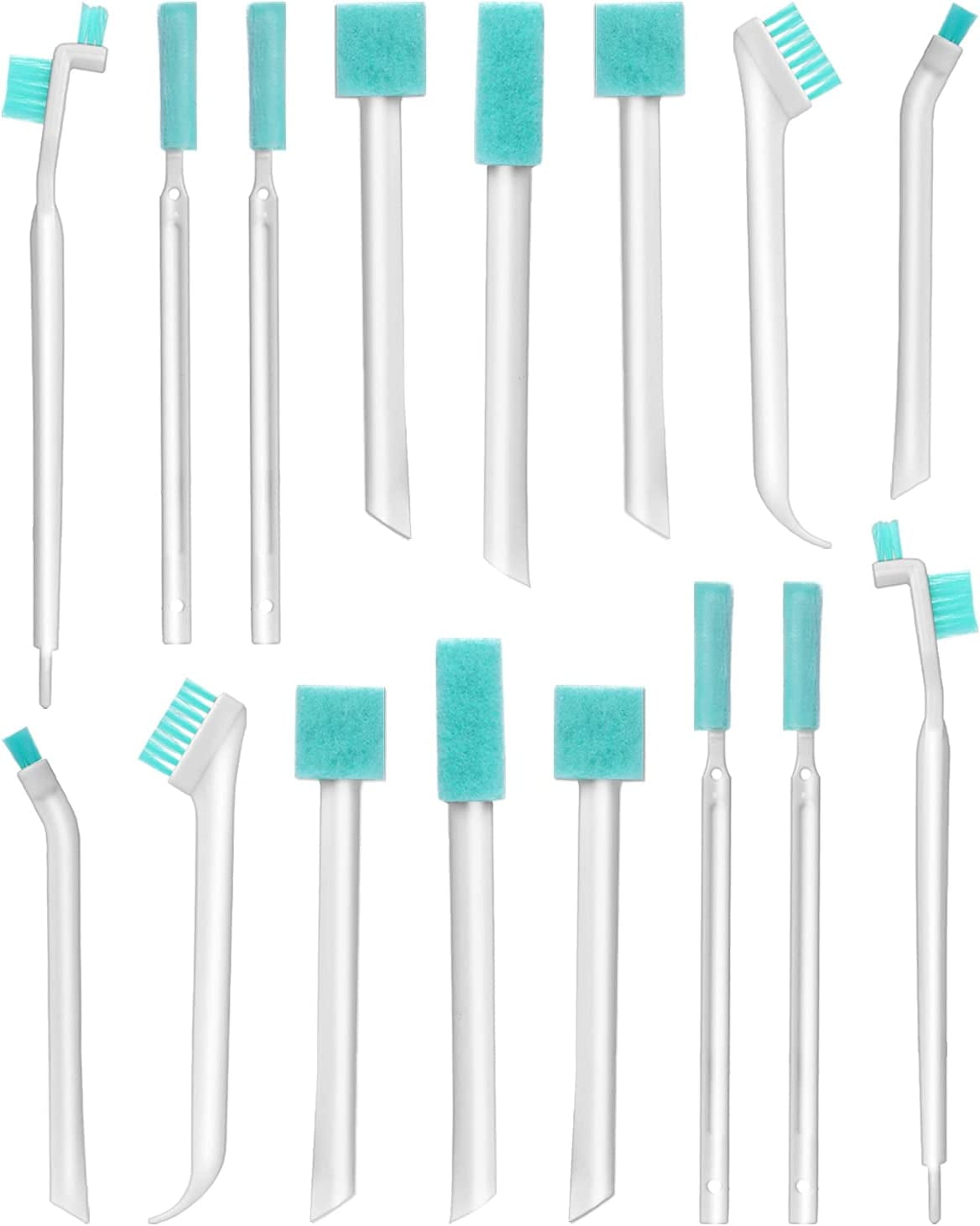 16 Pcs Small Cleaning Brushes, Happon Deep Detail Cleaning Tools
