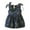 Navy blue, variant on GYRATEDREAM Toddler Baby Girls Summer Floral Dresses Shoulder Straps Bowknot Casual Dress 1-4 Years