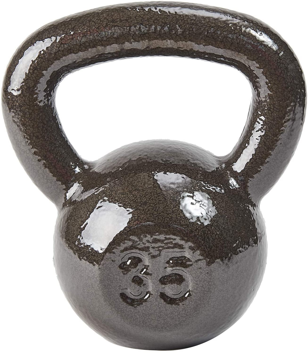 Everyday Essentials AllPurpose Solid Cast Iron Kettlebell 35 Pounds
