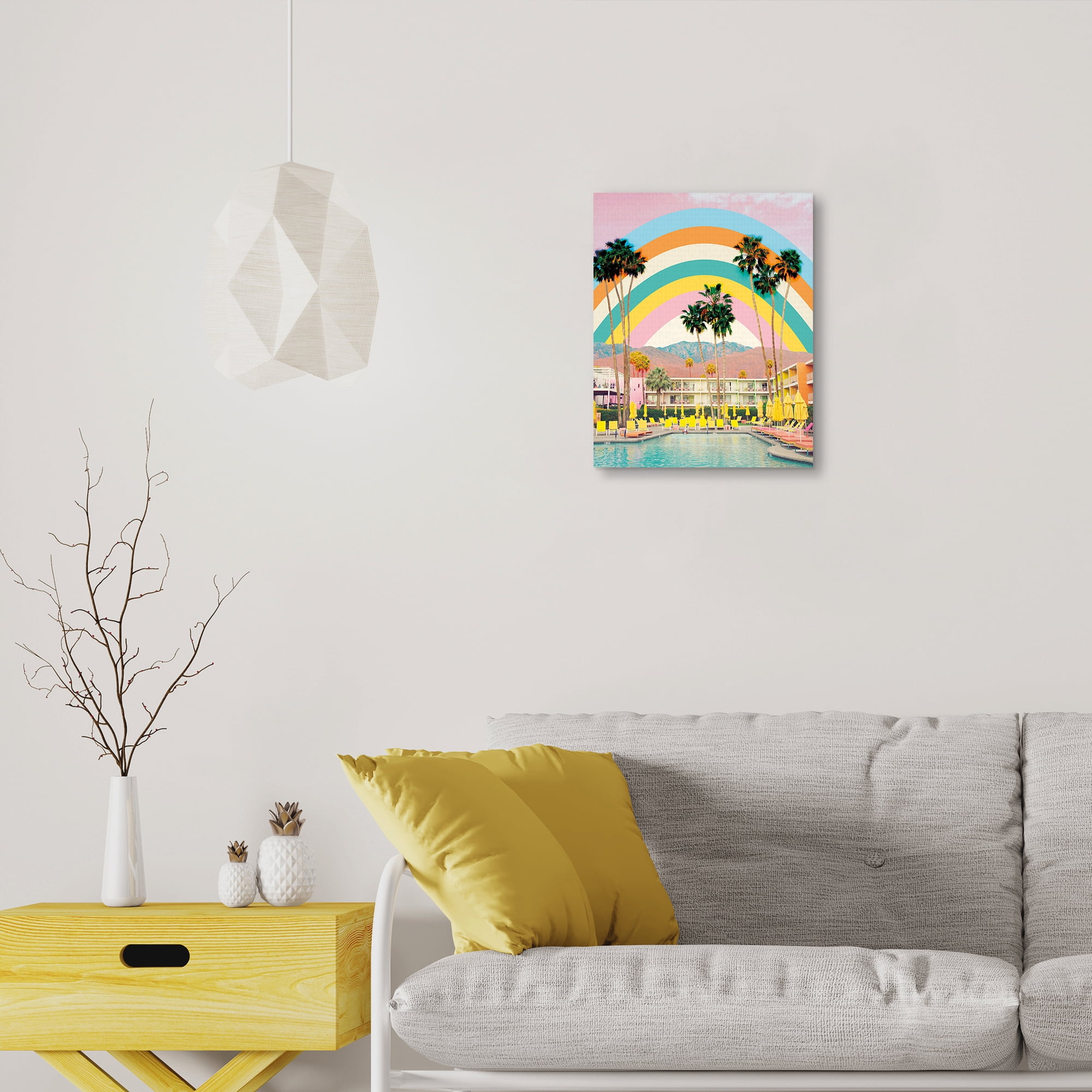Poolside Dream by Irene Suchocki Canvas Art Print