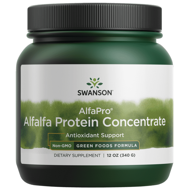 Swanson Alfapro Non-gmo Alfalfa Protein Concentrate 12 oz Powder