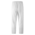 thumbnail image 4 of Men's Pants Big and Tall 54x30 Solid Color Tight Waist Drawstring Pocket Casual Sports Pants Active Fit, 4 of 8